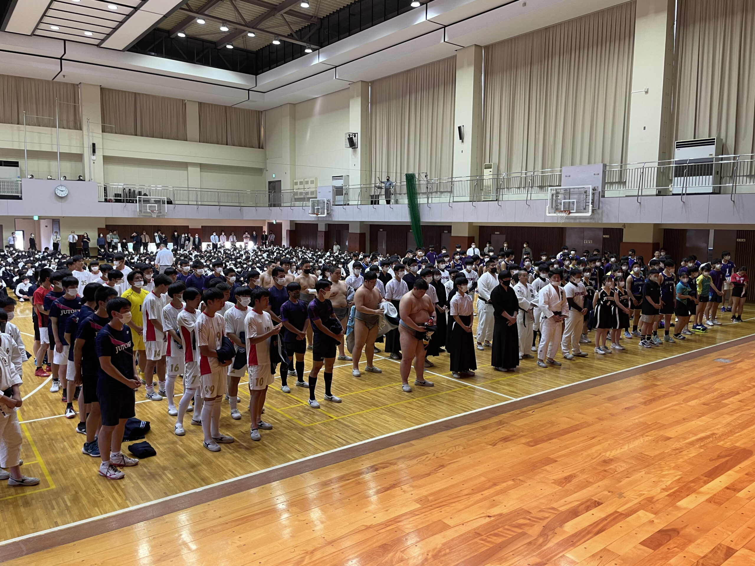群馬県高等学校総合体育大会　壮行会