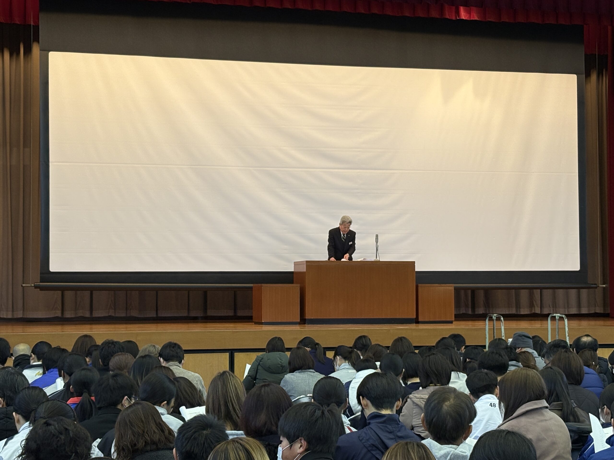 令和８年度第１回入学手続きを実施しました