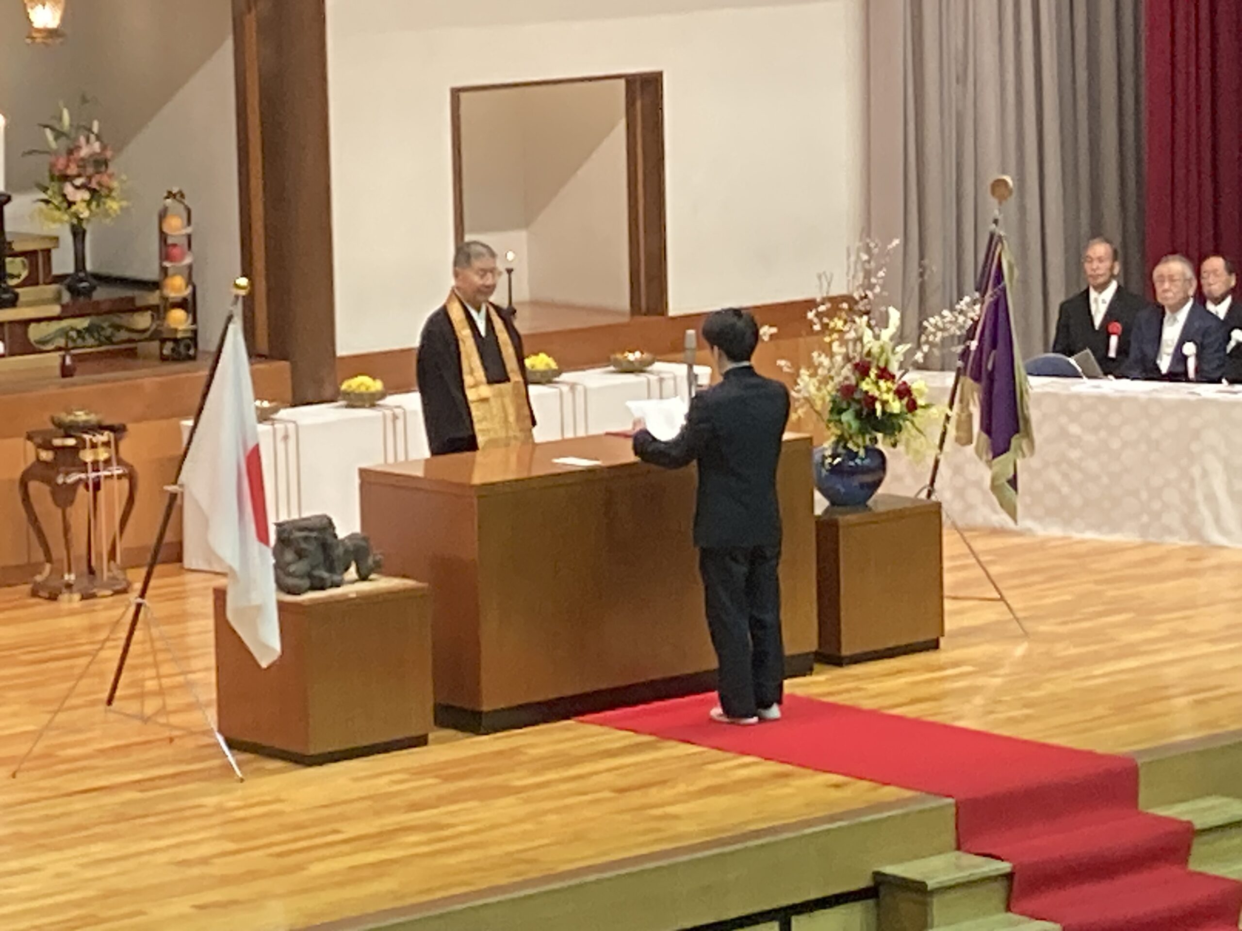 卒業証書授与式