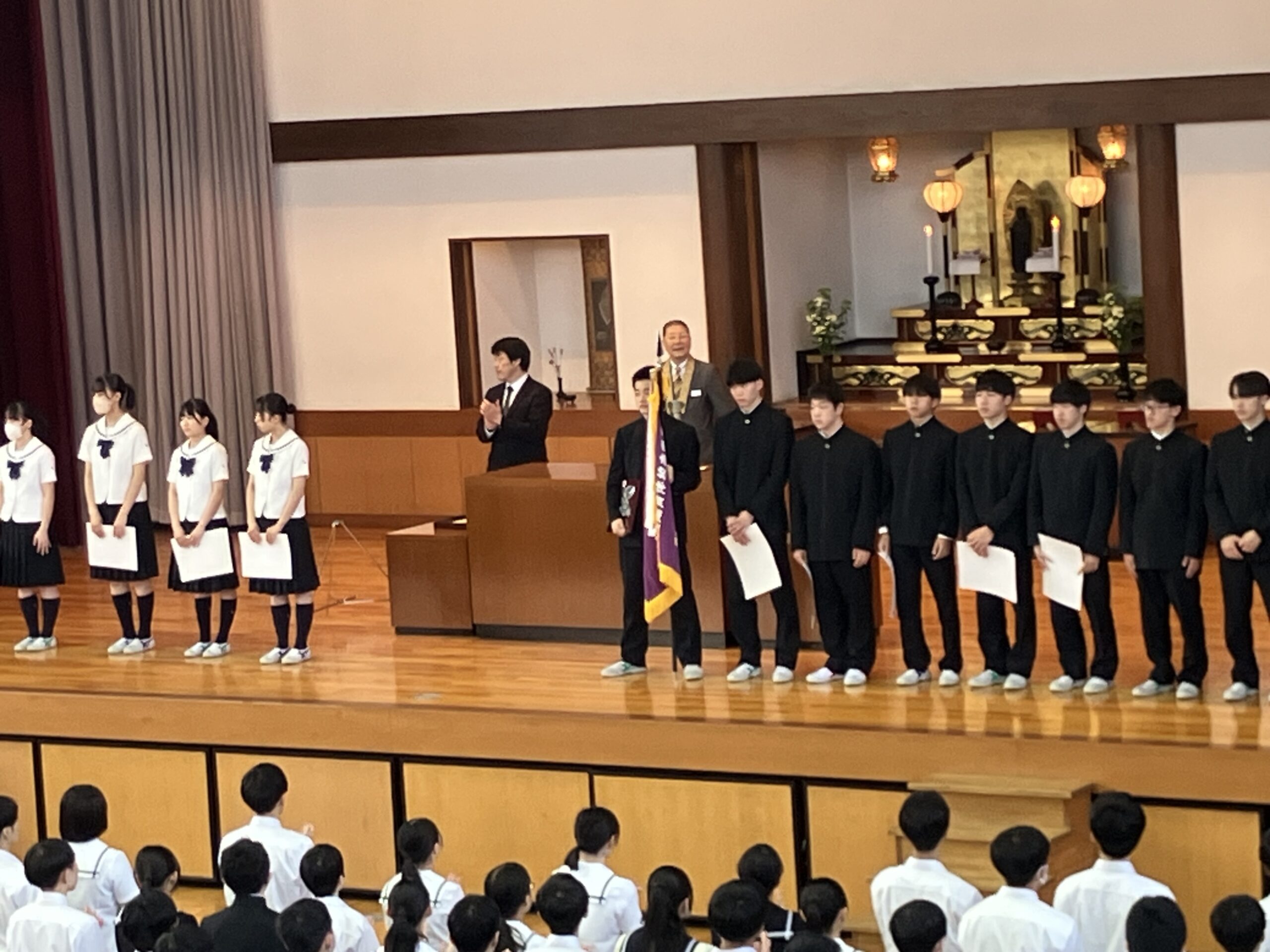 朝礼（表彰）
